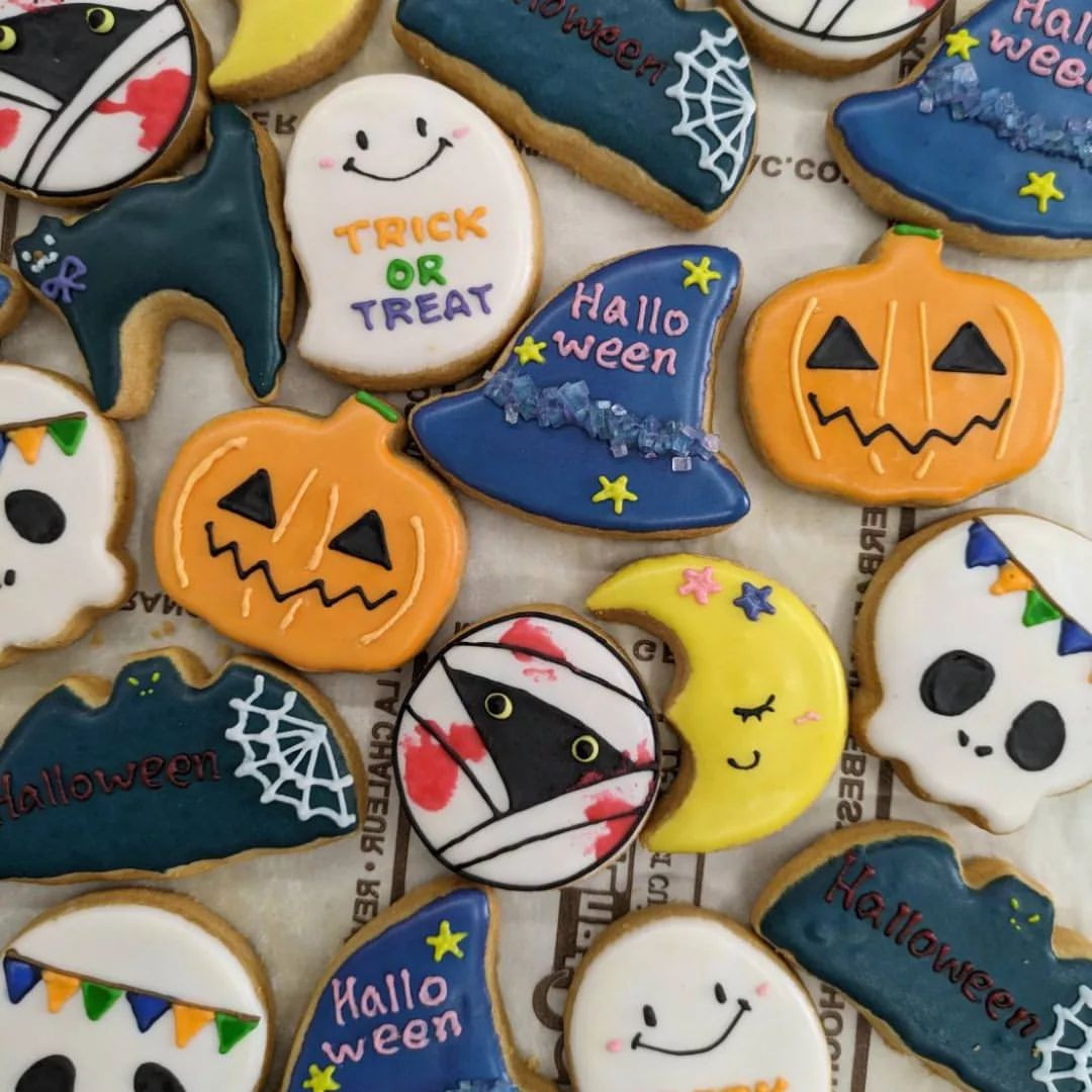 ハロウィンクッキー✨今年も登場です🎃 | ケーキ工房れいくんち